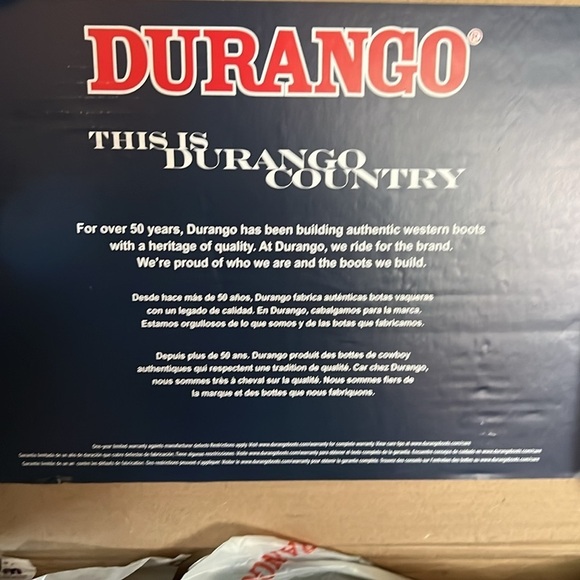 DURANGO Women’s Charcoal Gray Crush Style Western Boot, Size 10M, NWT, w/Box. - Picture 9 of 11